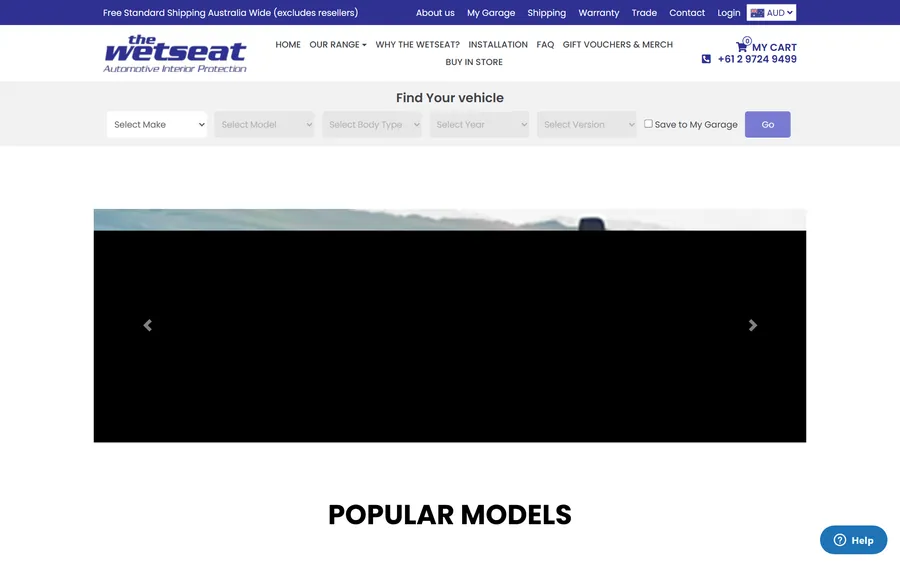 The Wet Seat website