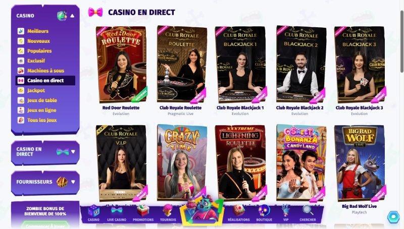 Découvrez casombie casino